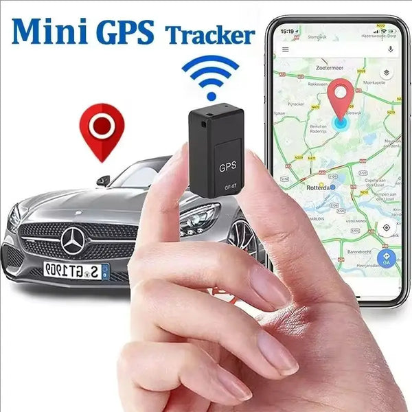 Mini GPS Tracker - Portable Car GPS Tracker with Magnetic Anti-Lost Device & Precise Position