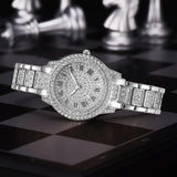 Women’s Luxury Quartz Watch & Jewelry Set – Elegant Style