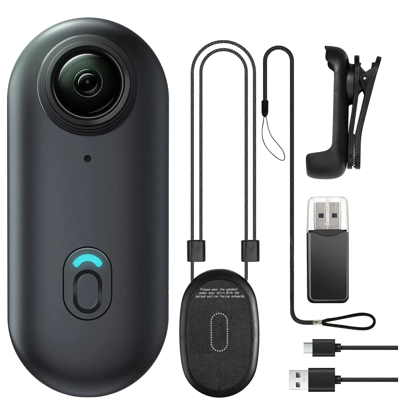 Mini Body Camera – Hands-Free Full HD Recording