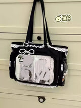 Ballet Girl Large Appetite Itabag Japanese Two-Dimension Single Shoulder Crossbody Bag Gift For Friends Women'S Handbag Gift