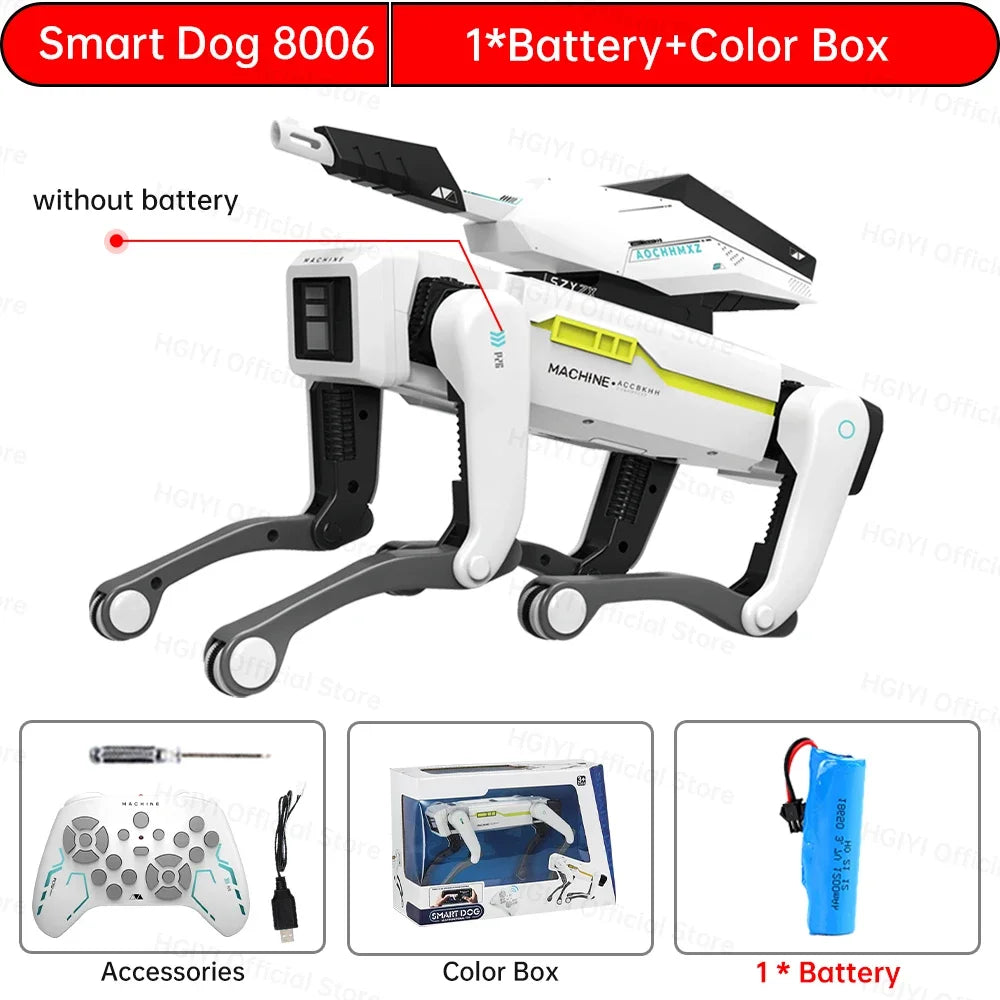 Interactive Robot Dog – Programmable RC Pet for Kids