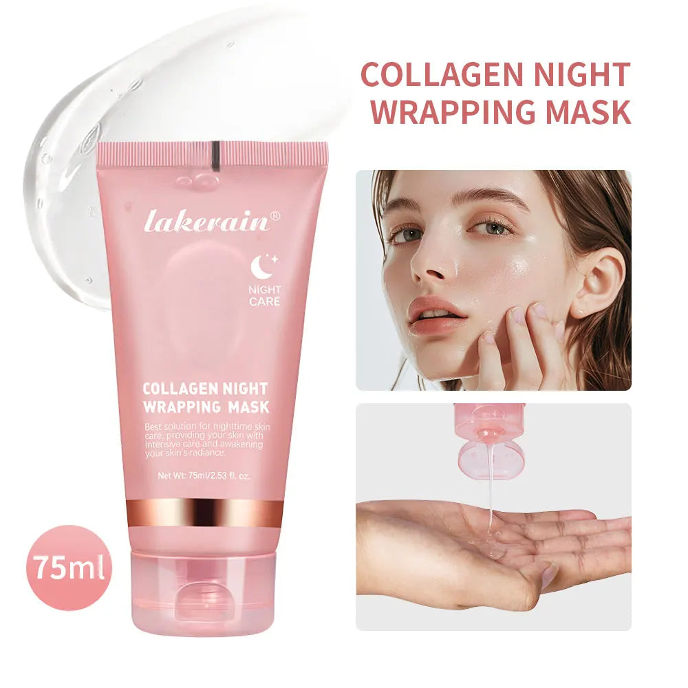 Korean Collagen Night Wrapping Mask  Overnight Glass Skin Treatment