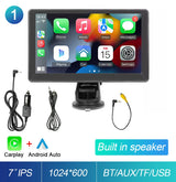 Portable Touch Screen 7inch IPS CarPlay Android Auto Multimedia Video Player