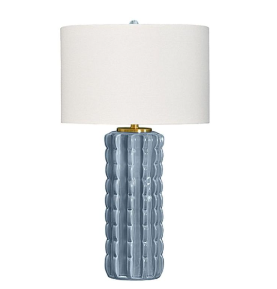 Scallop Ceramic Table Lamp