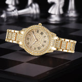 Women’s Luxury Quartz Watch & Jewelry Set – Elegant Style