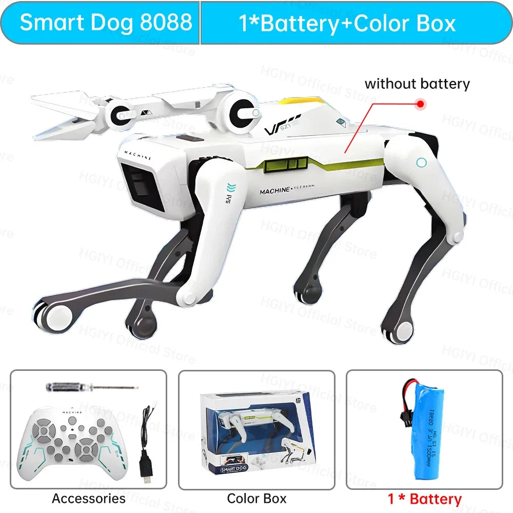 Interactive Robot Dog – Programmable RC Pet for Kids