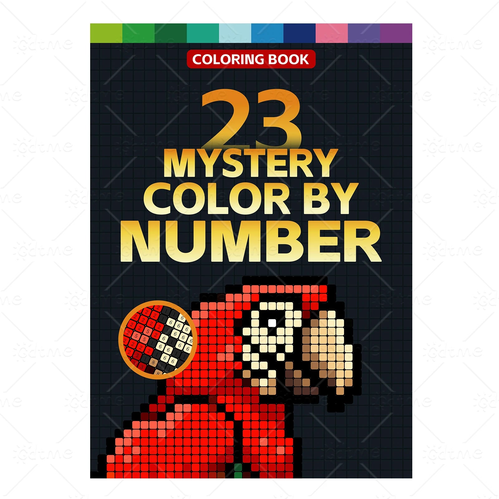 ColorQuest™ 100-Quest Art Book 🎨🗺️ Relax. Color. Discover.