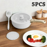 CeramiFlex™ 17-Pc Detachable Cookware Set 🍳✨