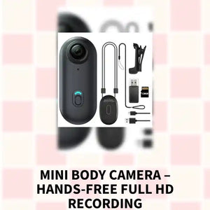 Mini Body Camera &ndash; Hands-Free Full HD Recording by@Outfy